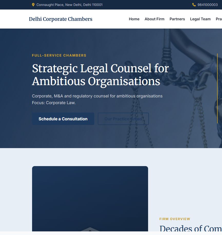 Delhi Corporate Chambers