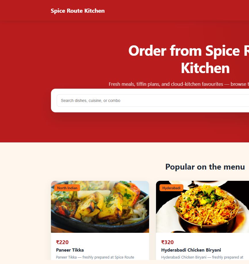 Spice Route Kitchen
